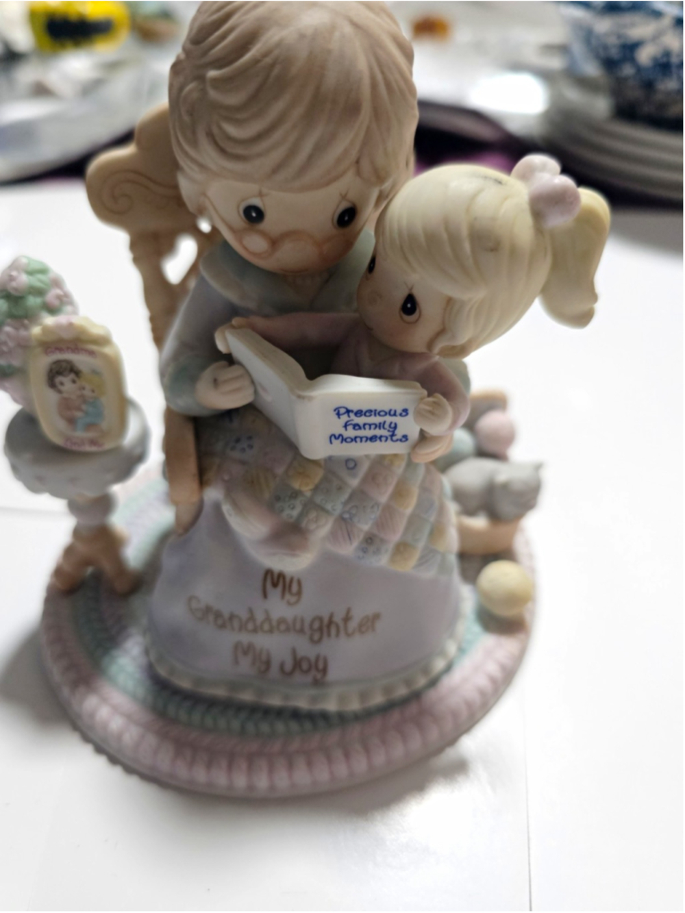 Precious Moments "My Granddaughter, My Joy" 2006 Hamilton Collection Figurine MI